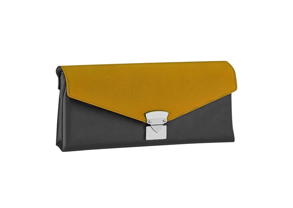 clutch bag isolated