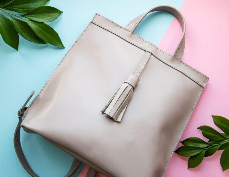 Beige fashion female woman purse handbag