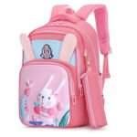 cartoon nylon waterproof school backpack for kid
