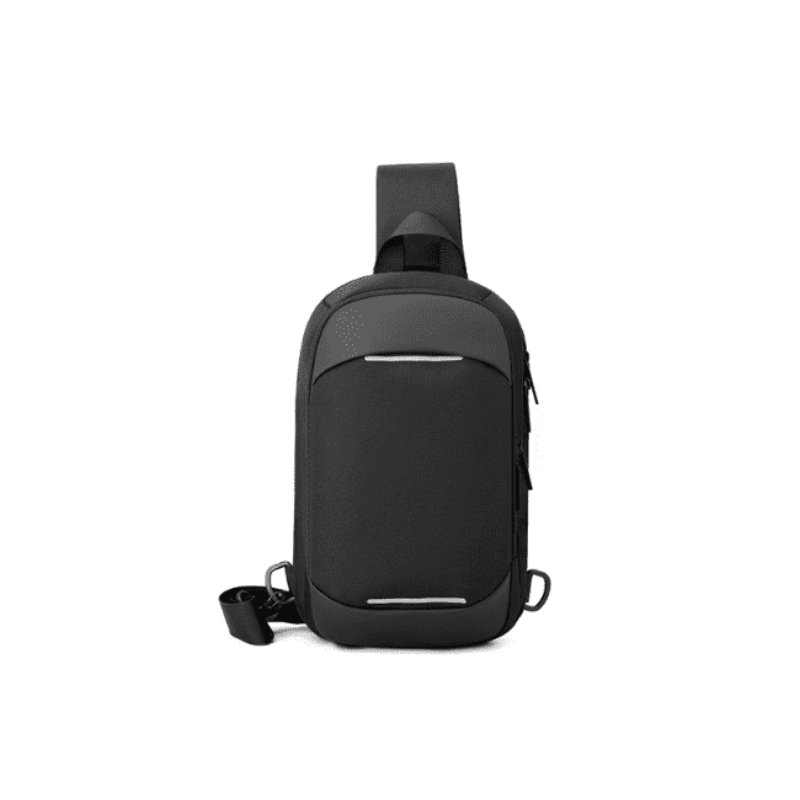 Mens Fashion Large Capacity Nylon Chest Bag