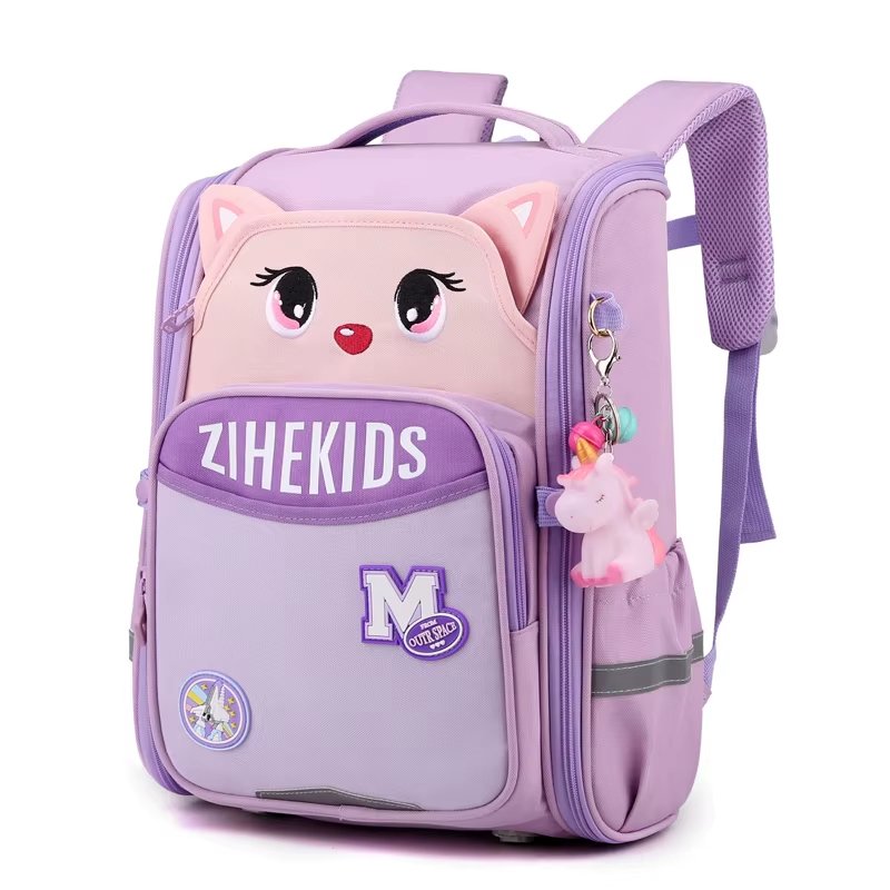 breathable waterproof cute children school bags