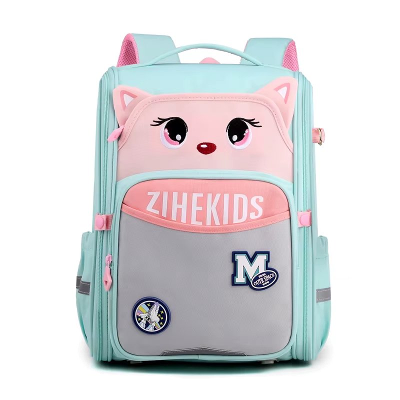 breathable waterproof cute children school bags
