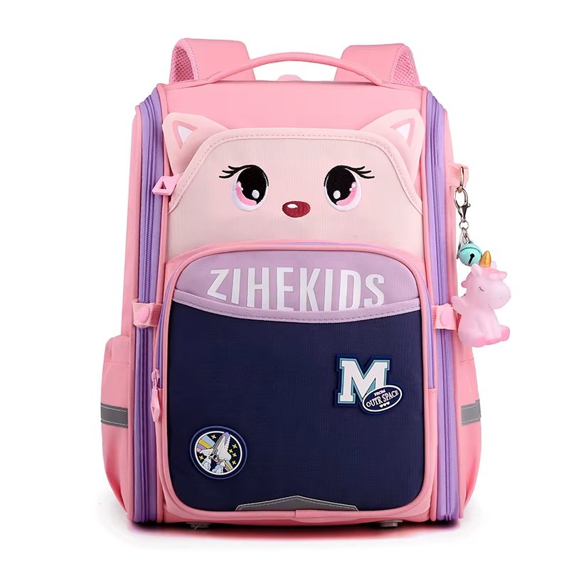 breathable waterproof cute children school bags