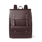 leather business backpack