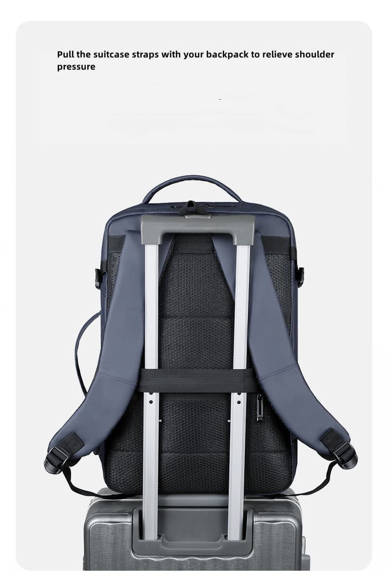 mens leather laptop backpack