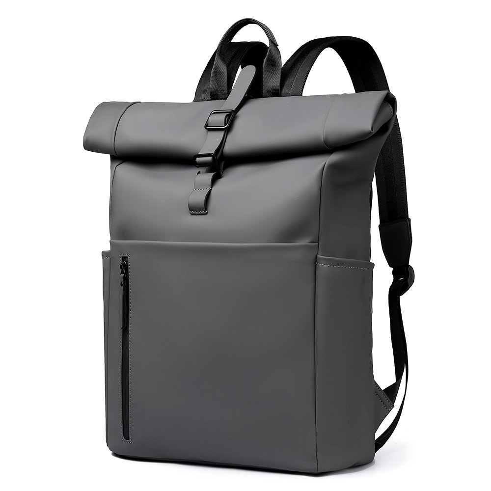 school casual travel laptop leather backpack-02