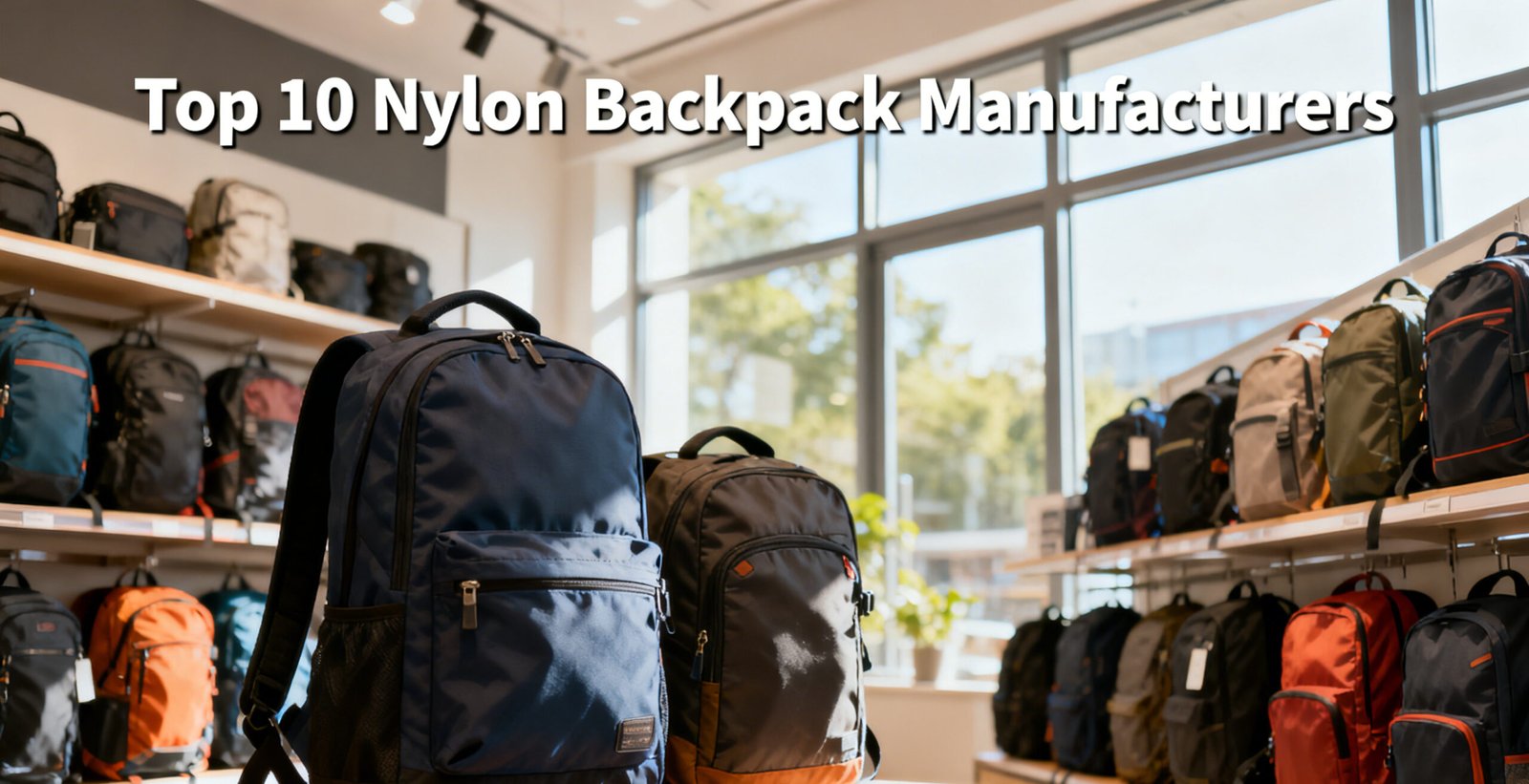 Top 10 Nylon Backpack Manufacturers for OEM & Private Label