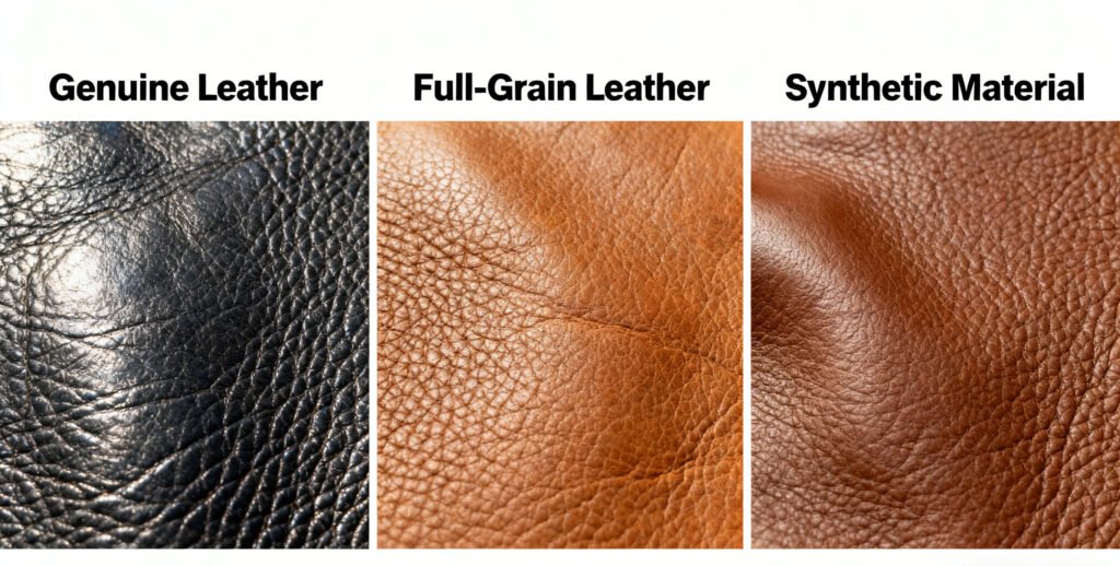Types of Leather used by Leather Backpack Factories