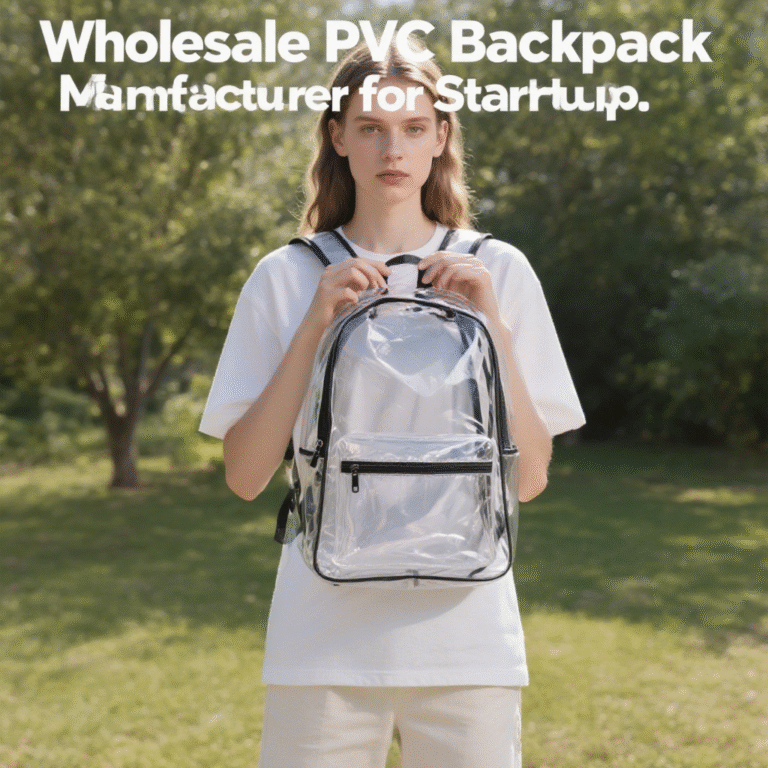 Wholesale PVC Backpack Manufacturer​Solution for Startup
