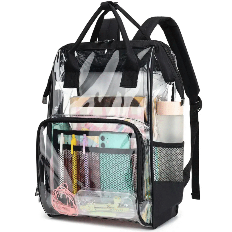 heavy duty clear backpack pvc backpacks