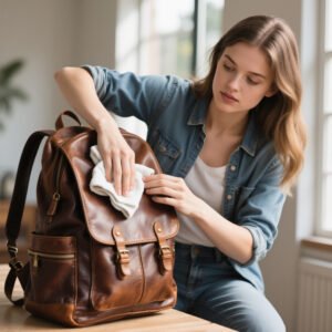 How to Clean Leather Backpack