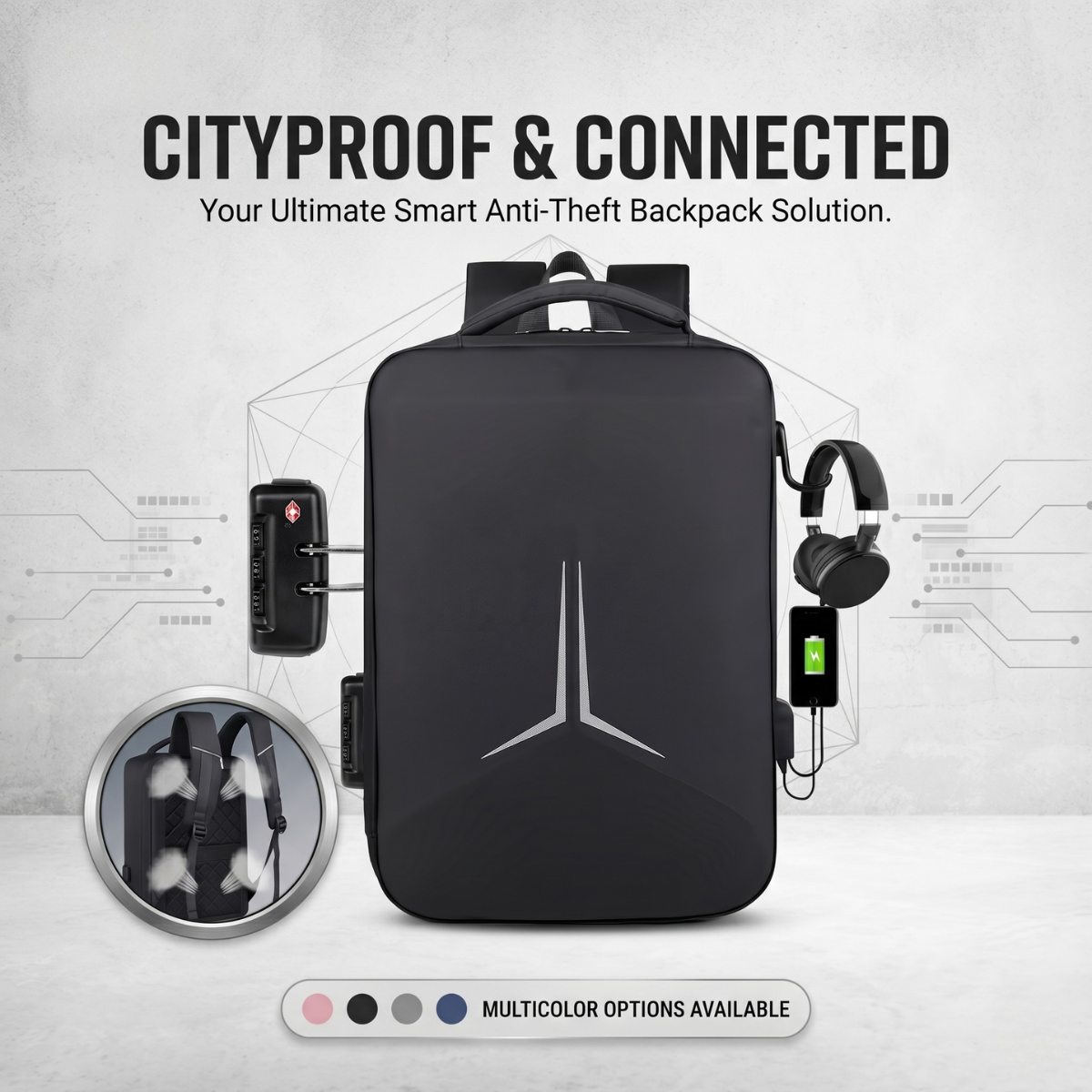Custom Anti-Theft Backpacks: OEM Guide for Brands
