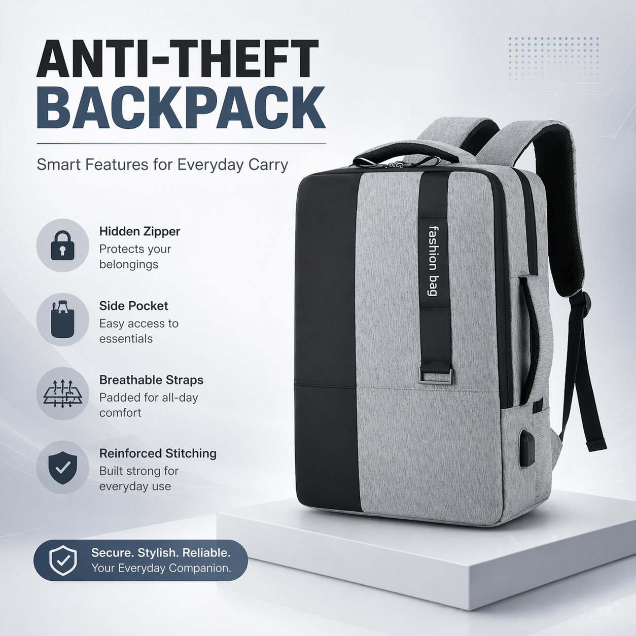 Anti-Theft Backpack vs Regular Backpack: What’s the Difference?