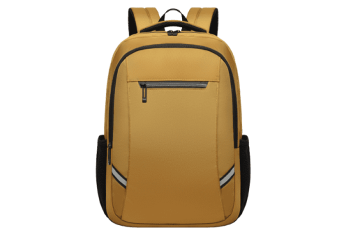 BLH-D27-Yellow-Anti-Theft-Business-Nylon-Travel-Backpack