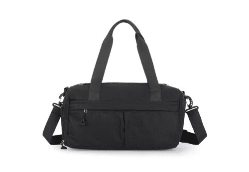 Black-Custom-Logo-Duffle-Bags
