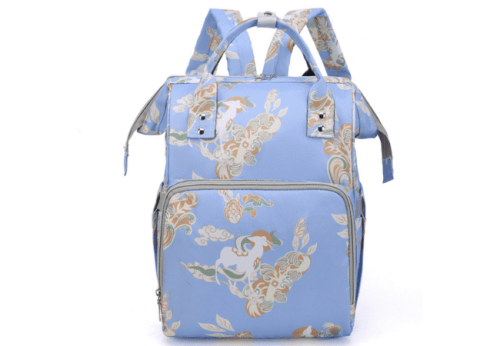 Blue-Large-Capacity-Diaper-Bag