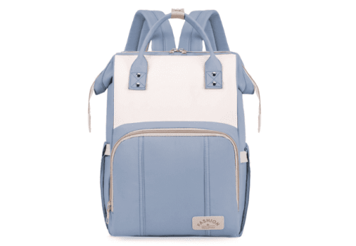 Blue-Waterproof-Diaper-Bag