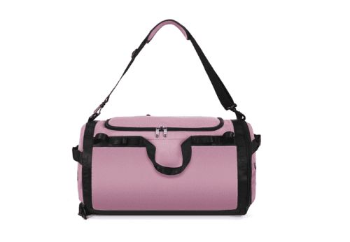 Custom-Pink-Sports-Duffle-Bags