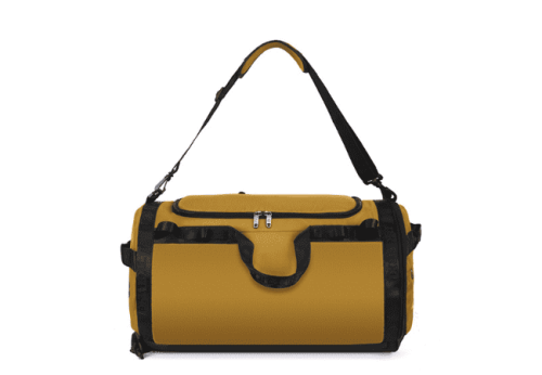 Custom-Yellow-Sports-Duffle-Bags