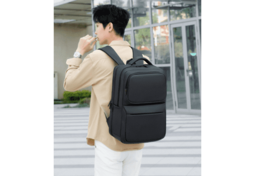 DNS-2310-Mens-Fashion-Leather-Backpack-Model-Display