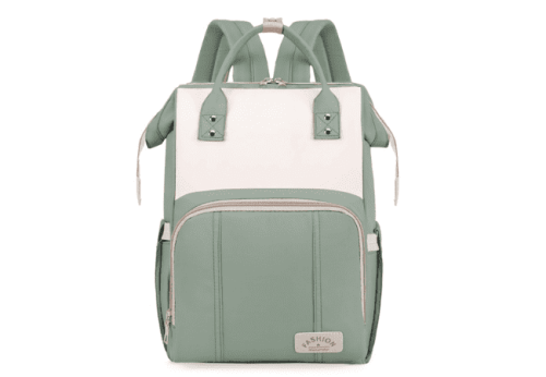Green-Waterproof-Diaper-Bag