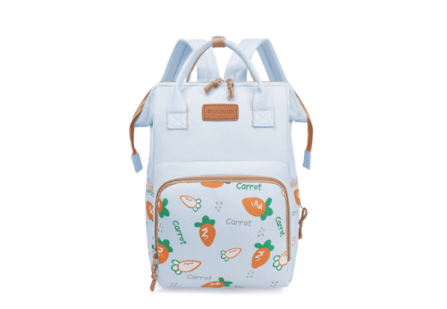 Light-Blue-Multifunctional-Mommy-Bag
