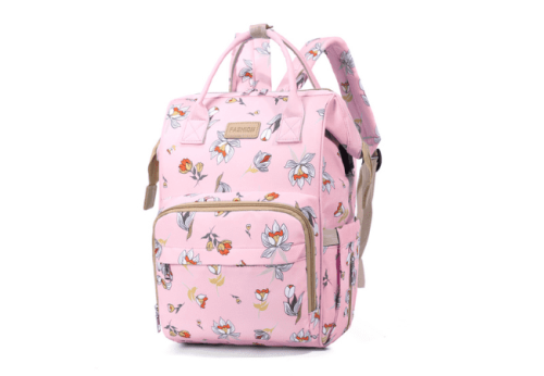Pink-Lightweight-Mommy-Bag