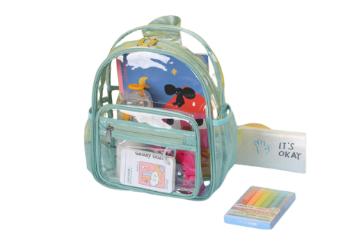 Remoid-Green-PVC-School-Bag