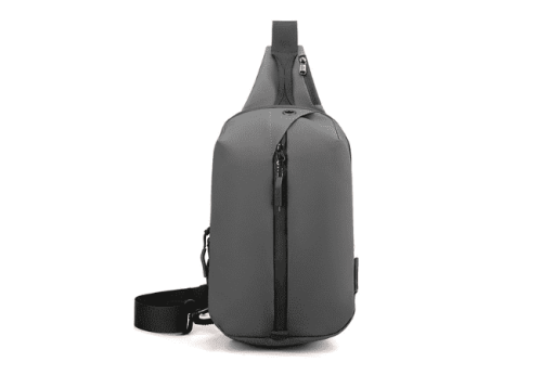 Remoid-Grey-Crossbody-Chest-Bag