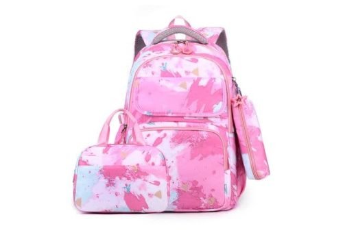 Remoid-Pink-Kids-School-Bag