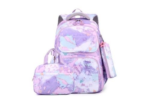Remoid-Purple-Kids-School-Bag