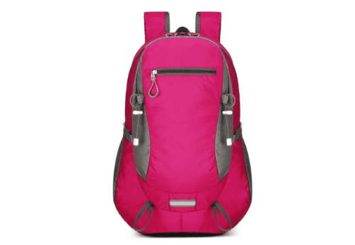 Remoid-Rose-Red-Waterproof-Hiking-Backpack