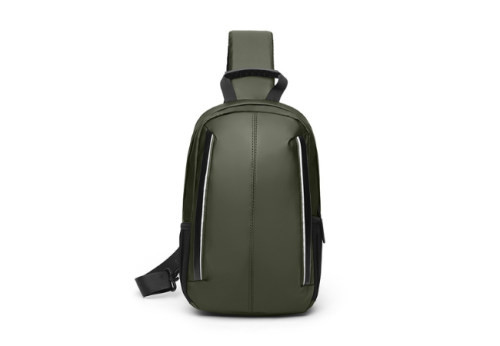 SXL-24658-Green-Waterproof-Oxford-Chest-Bag