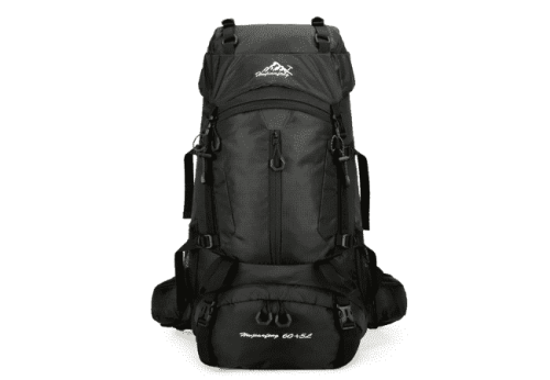 XYW-2204-Black-Lightweight-Waterproof-Hiking-Backpack