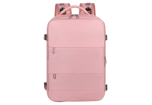 ZWX-WP-Pink-Business-Backpack-With-USB-Charging